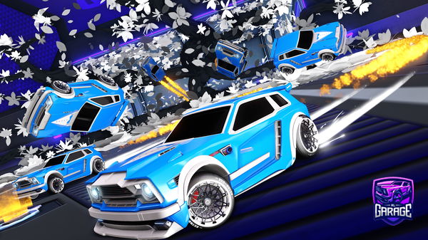 A Rocket League car design from BuBlZ32