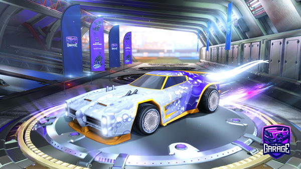 A Rocket League car design from fendi3x