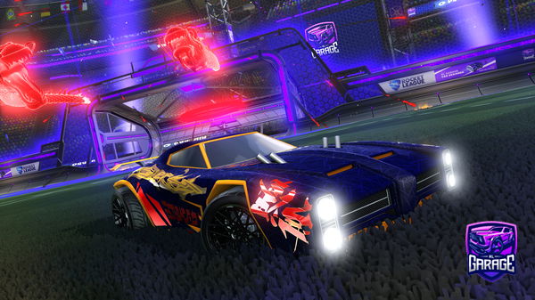 A Rocket League car design from Mystero619