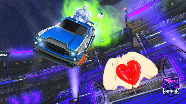 A Rocket League car design from thatfatwally