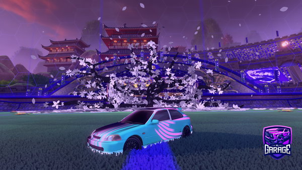 A Rocket League car design from D8l6