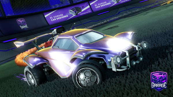 A Rocket League car design from MrEndrmn