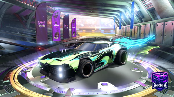 A Rocket League car design from felix300zx