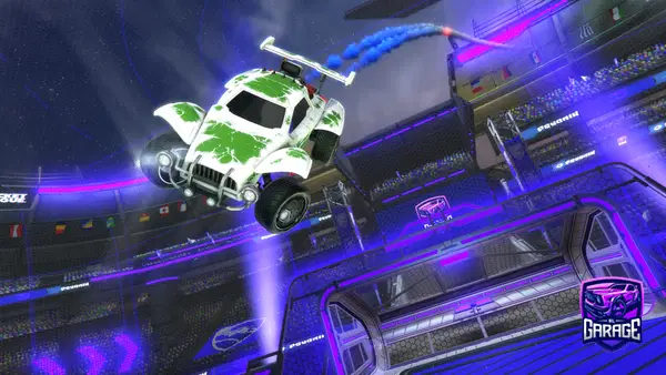 A Rocket League car design from XxRileythestream1