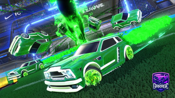 A Rocket League car design from Lennonmcd_12