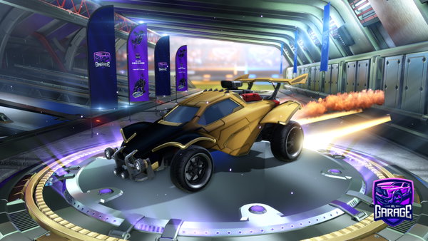 A Rocket League car design from Gav0615