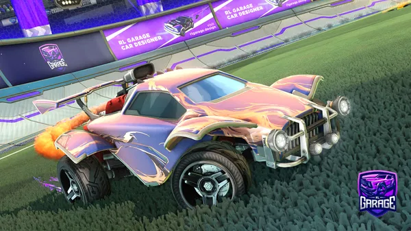A Rocket League car design from midovx