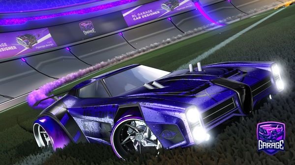 A Rocket League car design from BtoXXX