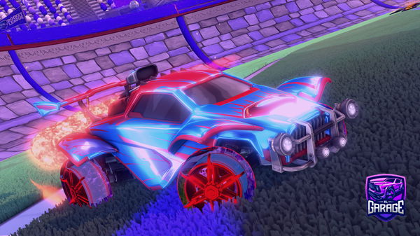 A Rocket League car design from IcollectGravityBOMBS