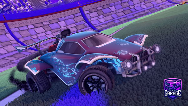 A Rocket League car design from zamu_20