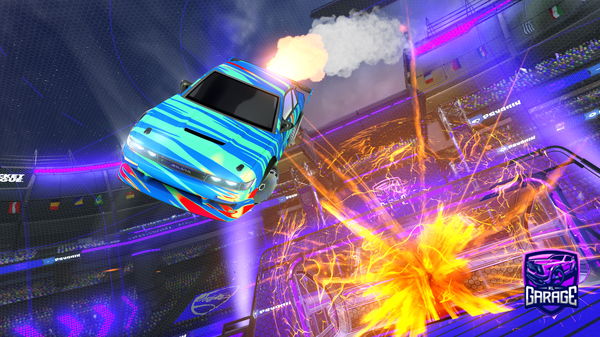 A Rocket League car design from SmaulikO