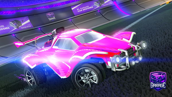 A Rocket League car design from dangerduck