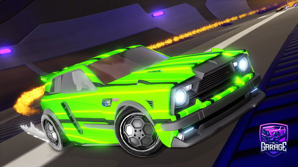 A Rocket League car design from bottlewash