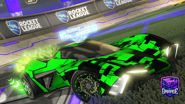 A Rocket League car design from Trilliminium