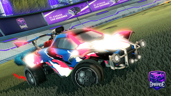 A Rocket League car design from V_Void092