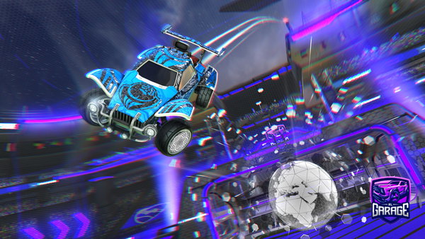 A Rocket League car design from Spookaluke09