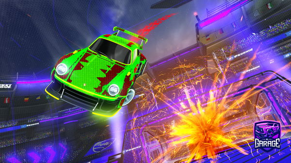 A Rocket League car design from knightyknightly