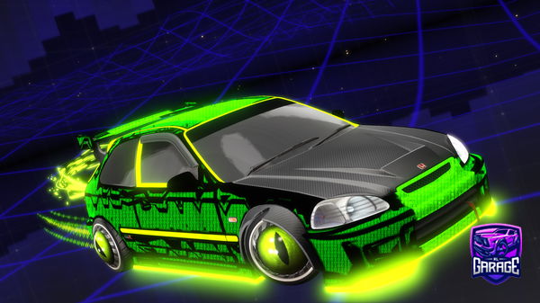 A Rocket League car design from itz_Slxsher