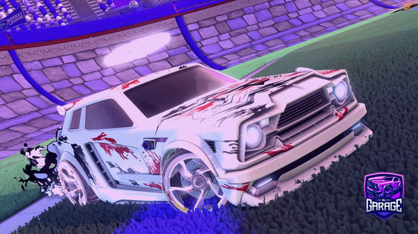 A Rocket League car design from BlueStreamzXD