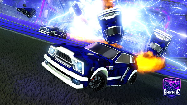 A Rocket League car design from Diegofireball