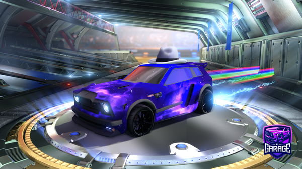 A Rocket League car design from Darktracer