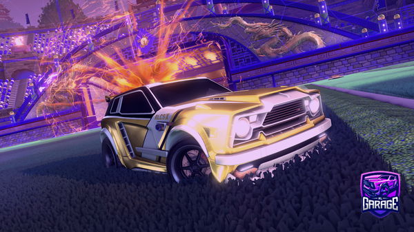 A Rocket League car design from Visanen