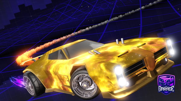 A Rocket League car design from winbros10