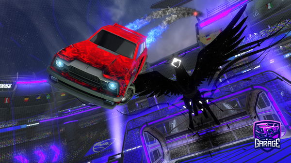 A Rocket League car design from LauBW