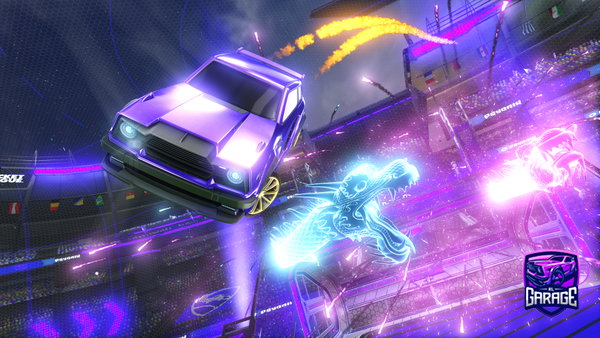 A Rocket League car design from David34577