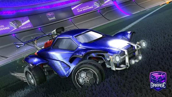 A Rocket League car design from bujhgh