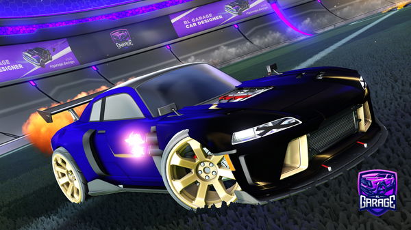 A Rocket League car design from Mustang_1500