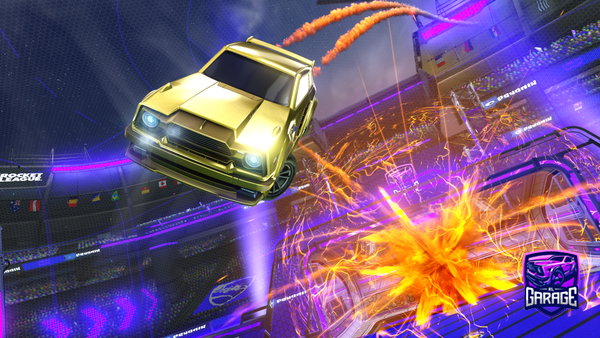 A Rocket League car design from Duovaras