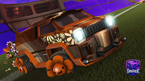 A Rocket League car design from Sleepless8