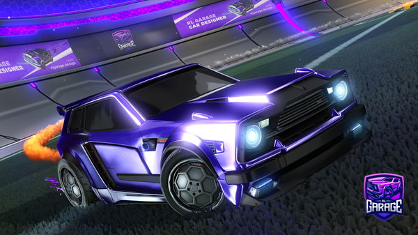 A Rocket League car design from legend077777