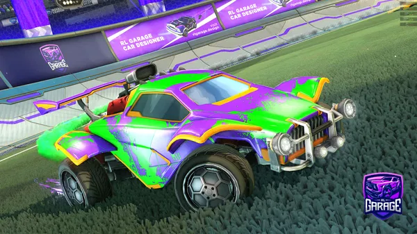 A Rocket League car design from GaboSmrado