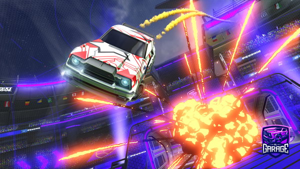 A Rocket League car design from cexga