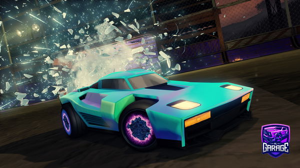 A Rocket League car design from Cosmo_Stellar