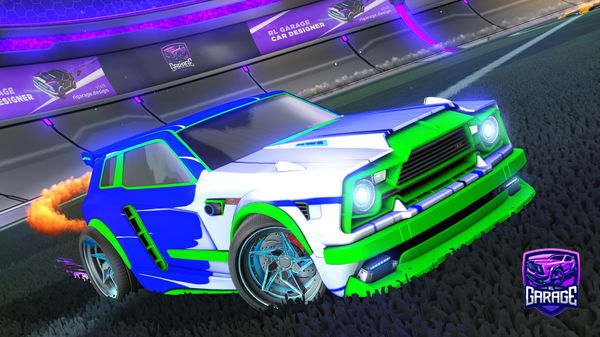 A Rocket League car design from redhoodieguy1