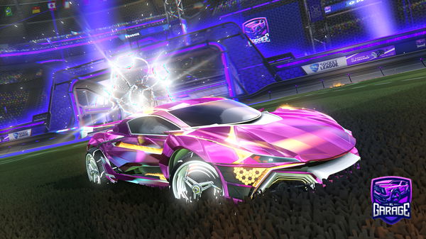 A Rocket League car design from Scarlet_Jackal