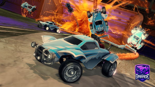 A Rocket League car design from Ange_leesss