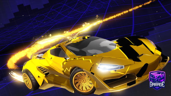 A Rocket League car design from God-Punisher007