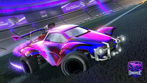 A Rocket League car design from ProTeslaGamer