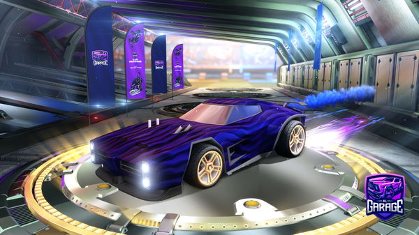 A Rocket League car design from Fedom