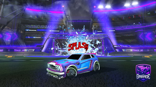 A Rocket League car design from DottieLottie11