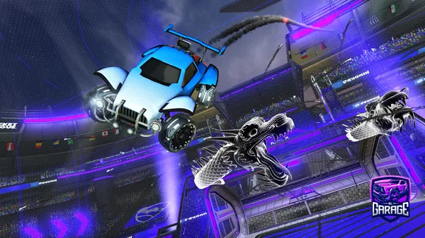 A Rocket League car design from HFBraz