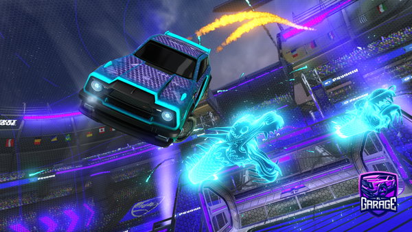A Rocket League car design from SAUCEMANNN21