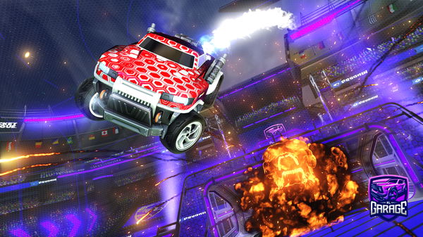 A Rocket League car design from DELVITHERAPTOR
