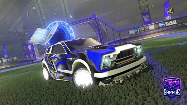 A Rocket League car design from MJA56