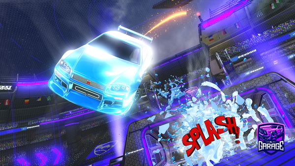 A Rocket League car design from Simonenativo