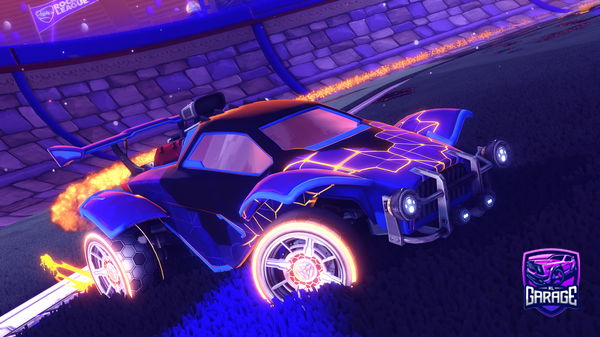 A Rocket League car design from Jimbob156